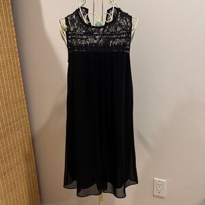 NWT Babydoll Black Lace Dress